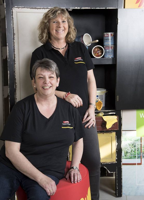 Monika Müller und Ihre Mitarbeiterin